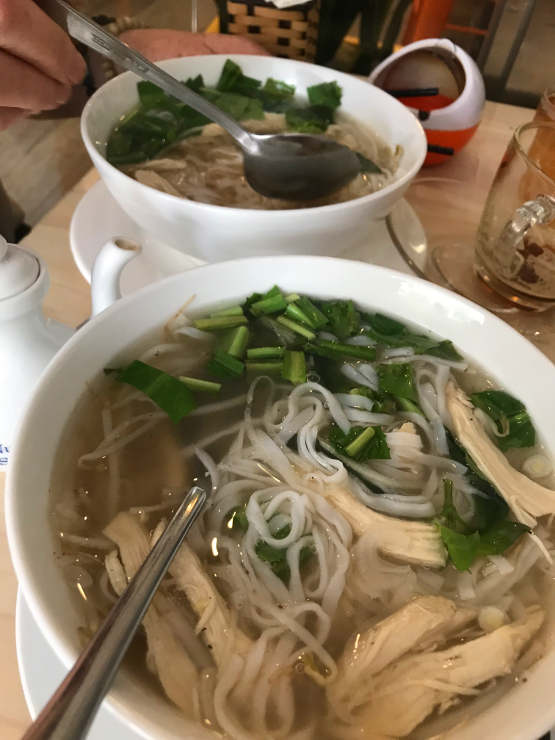 Foo, a favoured dish in Vietnam. Picture by Ian Russell (charityneeds.com).
