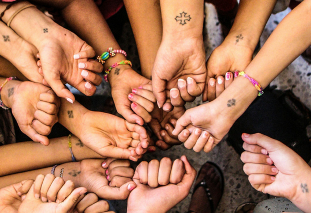 Orphans Tattooed Wrists